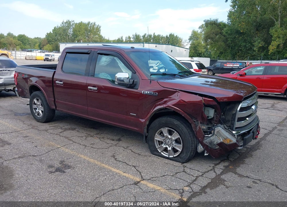 2016 FORD F-150 LARIAT VIN: 1FTEW1EP2GFC22238