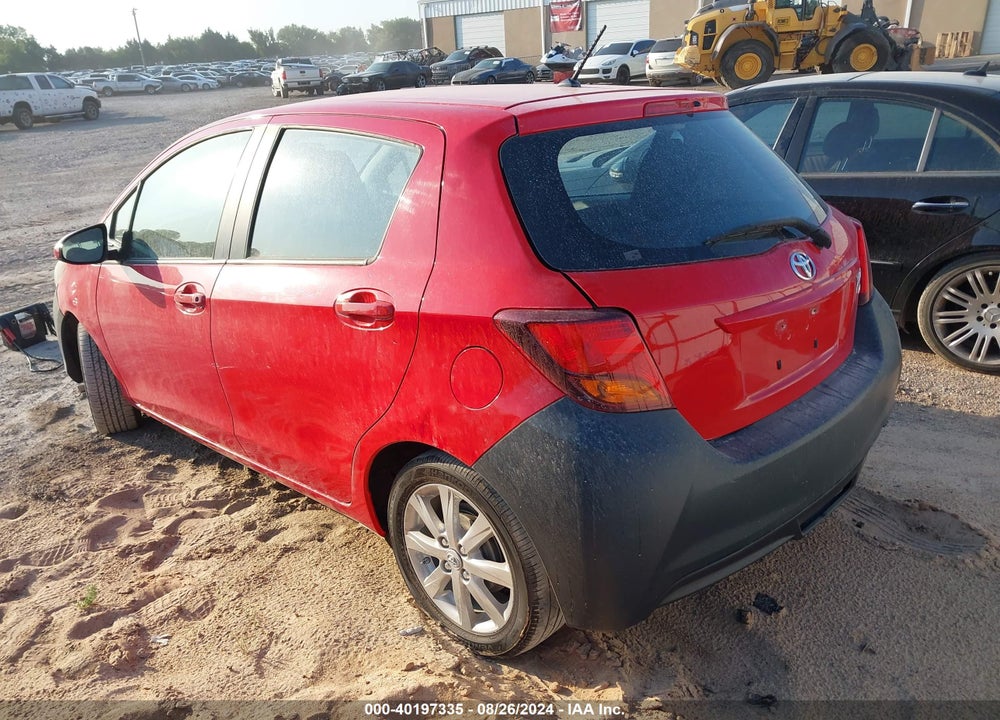 2015 TOYOTA YARIS LE VIN: VNKKTUD34FA031838