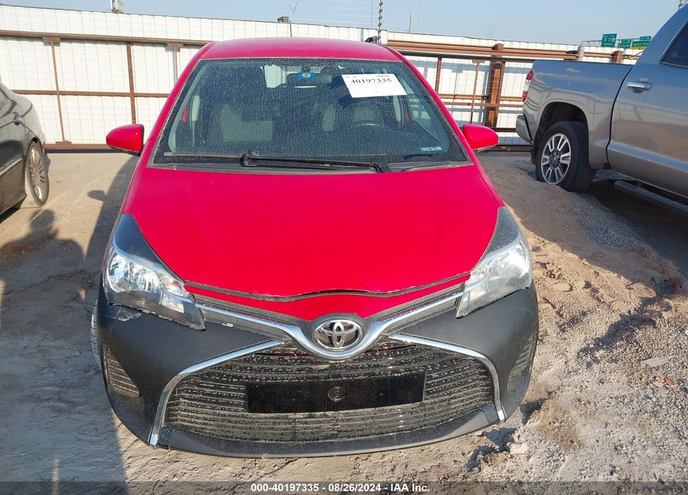 2015 TOYOTA YARIS LE VIN: VNKKTUD34FA031838