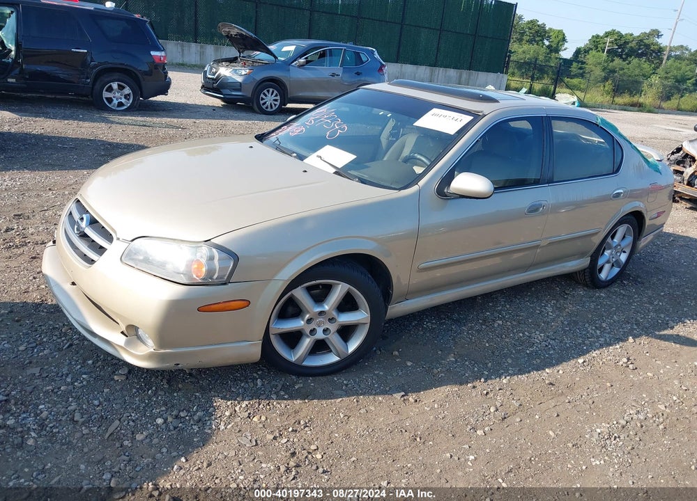 2002 NISSAN MAXIMA GLE VIN: JN1DA31D52T439989
