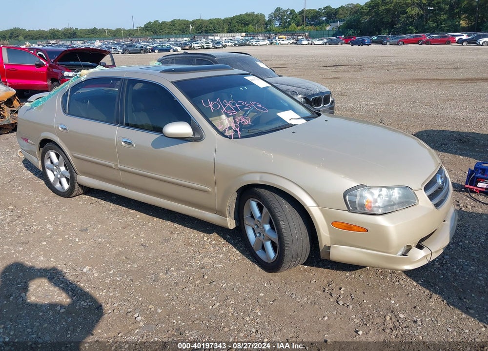 2002 NISSAN MAXIMA GLE VIN: JN1DA31D52T439989