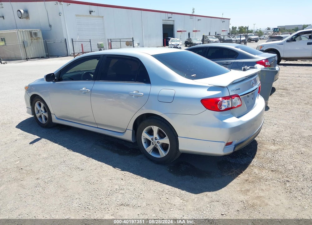 2013 TOYOTA COROLLA S VIN: 5YFBU4EE5DP163215