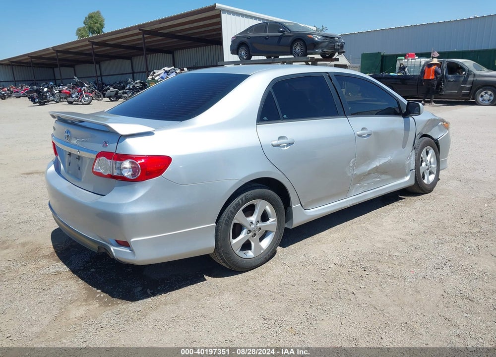 2013 TOYOTA COROLLA S VIN: 5YFBU4EE5DP163215
