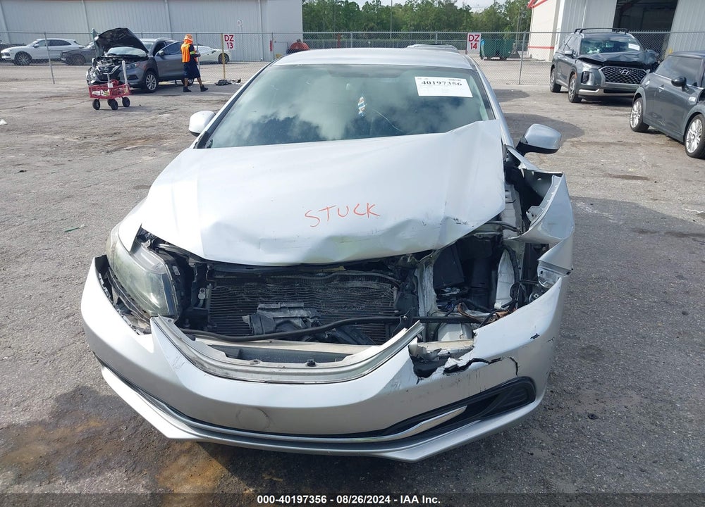 2013 HONDA CIVIC LX VIN: 19XFB2F50DE037730
