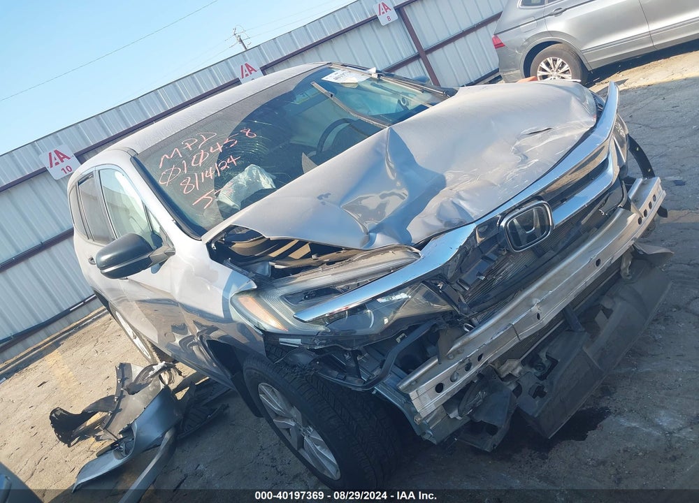 2020 HONDA PILOT 2WD LX VIN: 5FNYF5H15LB010458