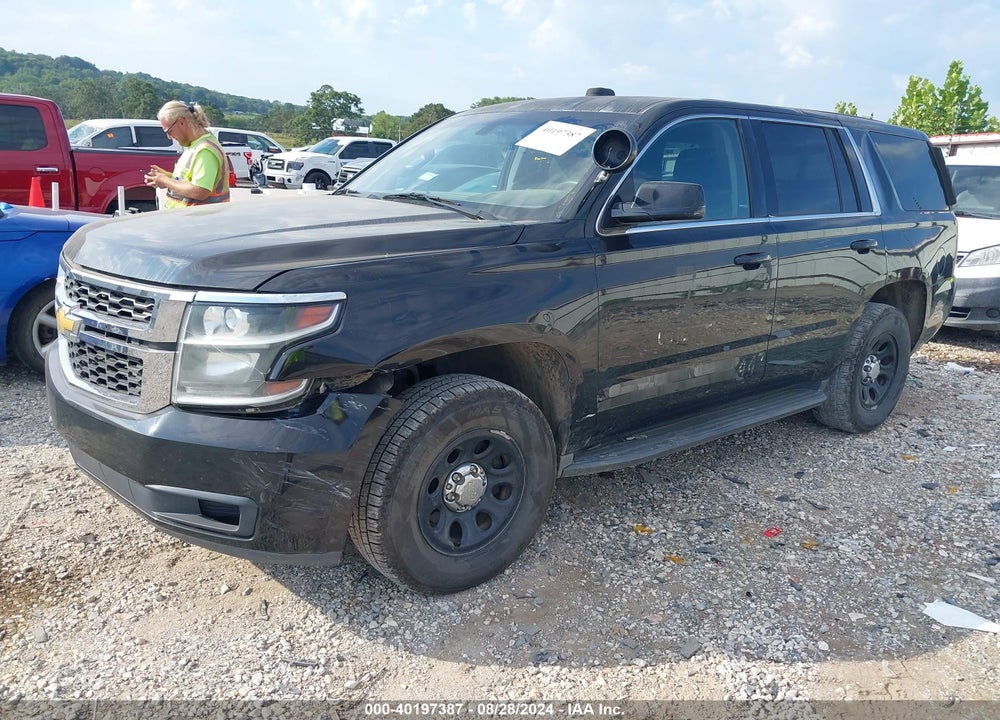 2015 CHEVROLET TAHOE COMMERCIAL FLEET VIN: 1GNLC2EC2FR645070