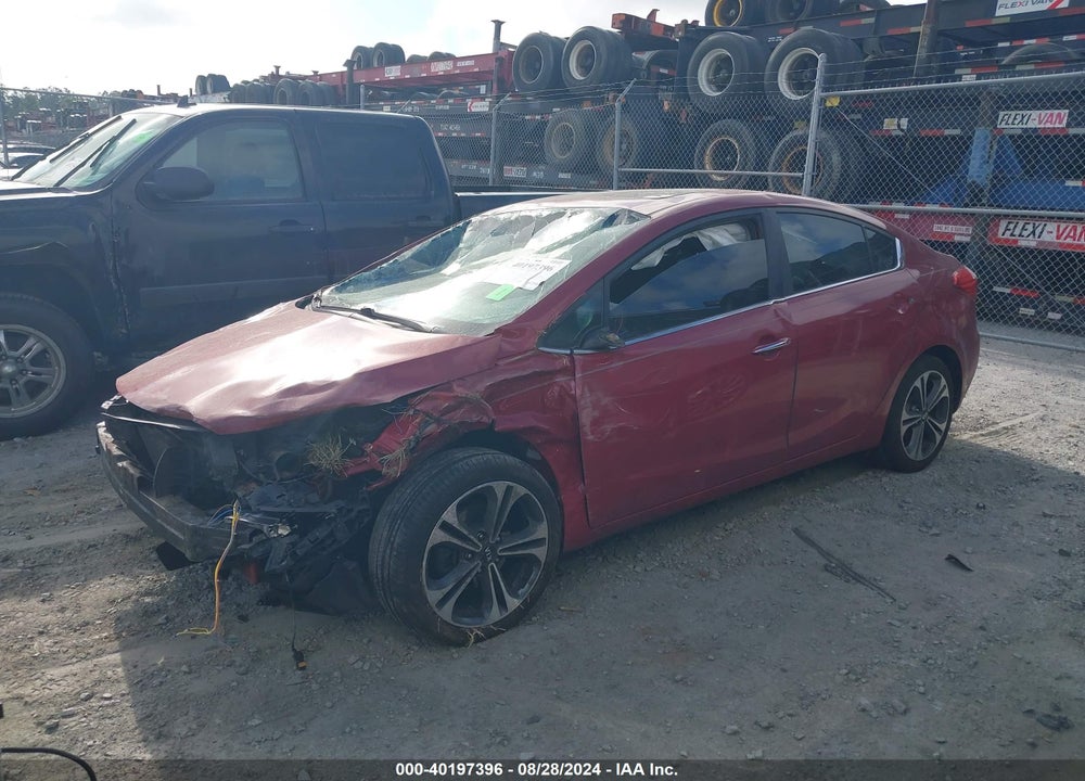 2015 KIA FORTE EX VIN: KNAFZ4A83F5324371