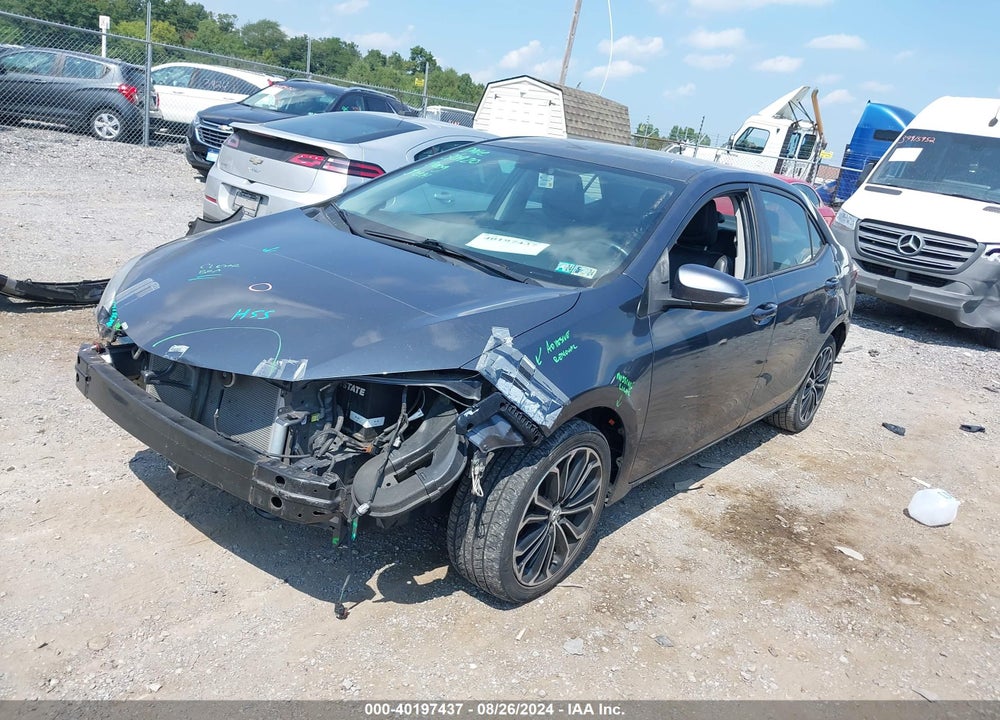 2015 TOYOTA COROLLA S PLUS VIN: 2T1BURHE1FC451549
