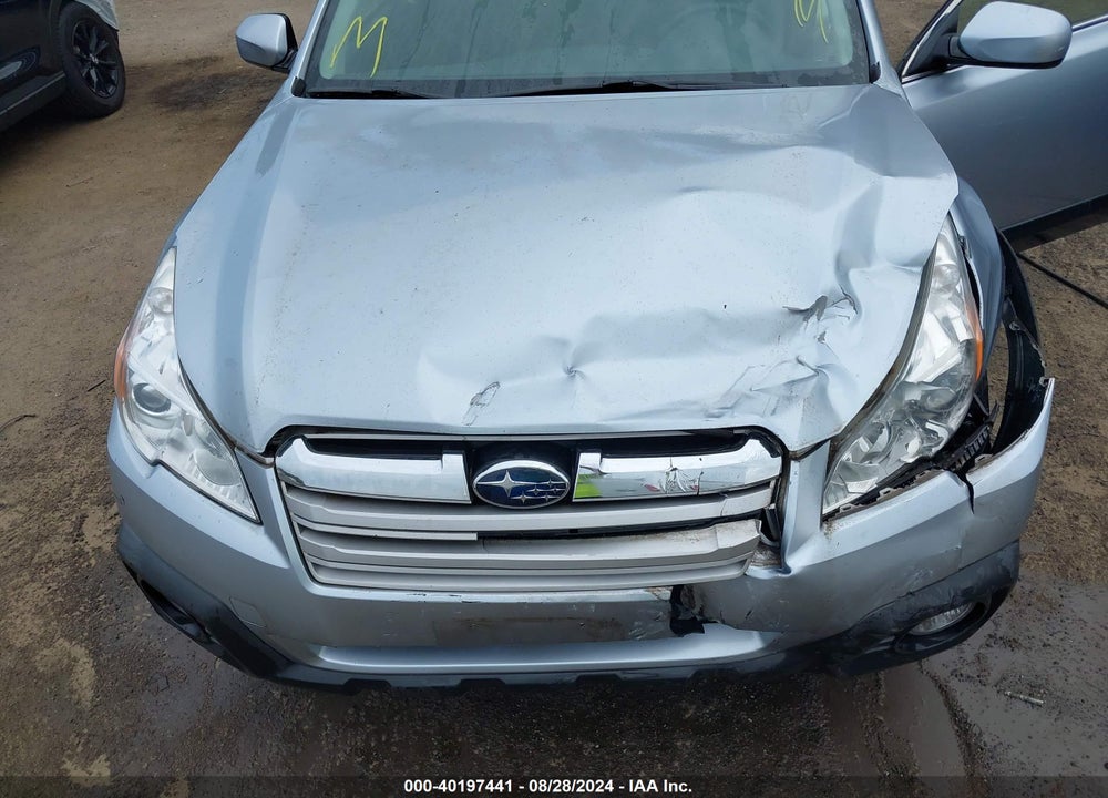 2013 SUBARU OUTBACK 2.5I PREMIUM VIN: 4S4BRBGC4D3323168