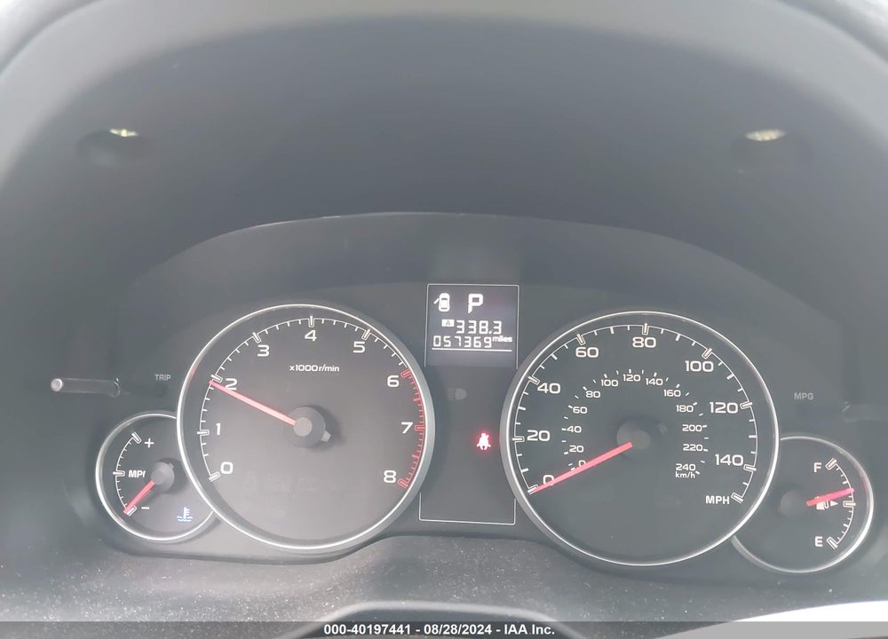 2013 SUBARU OUTBACK 2.5I PREMIUM VIN: 4S4BRBGC4D3323168