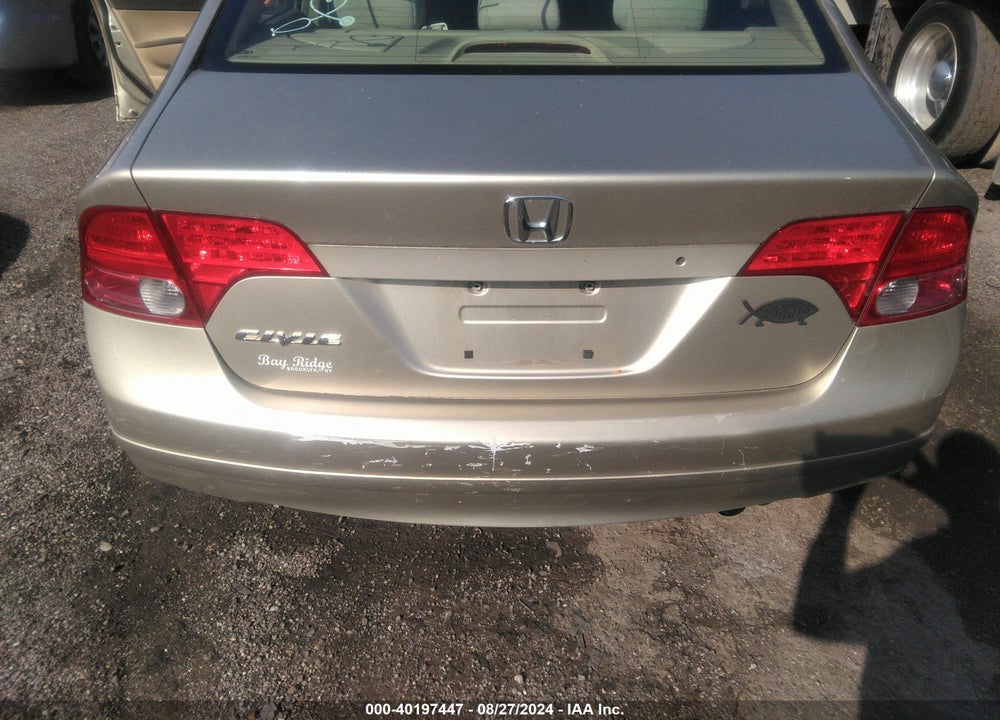 2008 HONDA CIVIC SDN LX VIN: 1HGFA165X8L091676