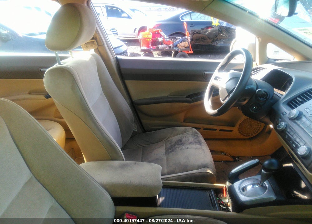 2008 HONDA CIVIC SDN LX VIN: 1HGFA165X8L091676