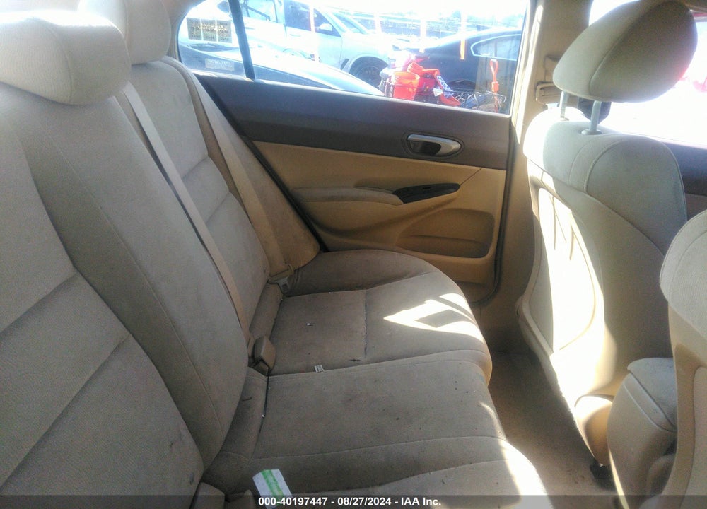 2008 HONDA CIVIC SDN LX VIN: 1HGFA165X8L091676