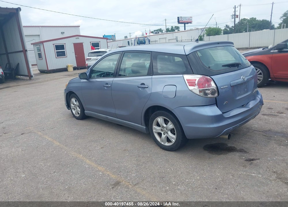 2008 TOYOTA MATRIX/XR VIN: 2T1KR32E88C716185