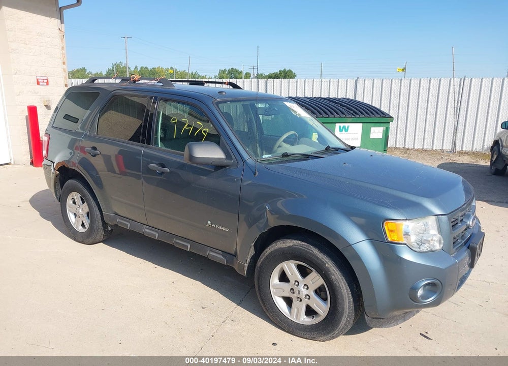 2010 FORD ESCAPE HYBRID LIMITED VIN: 1FMCU5K30AKA62277