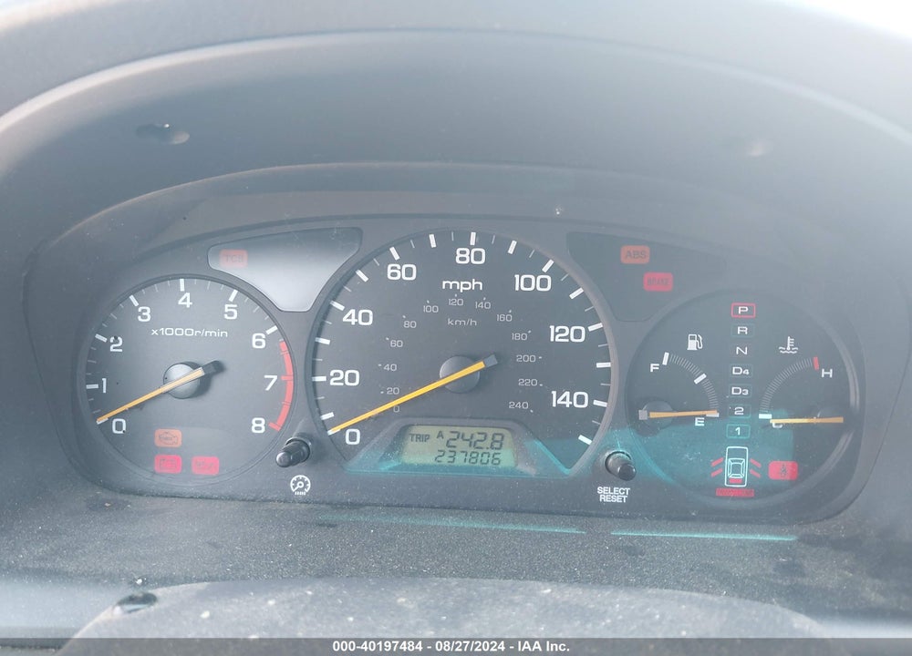 2001 HONDA ACCORD 3.0 EX VIN: 1HGCG16531A071367