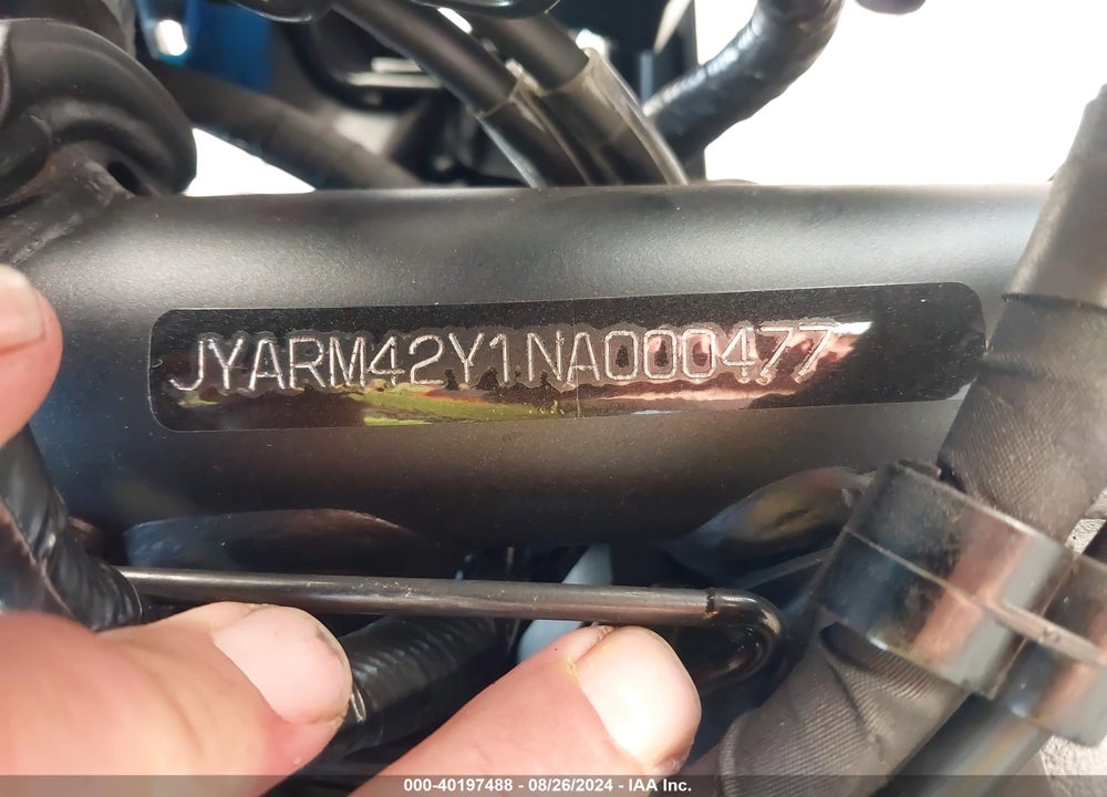 2022 YAMAHA MTM690 VIN: JYARM42Y1NA000477