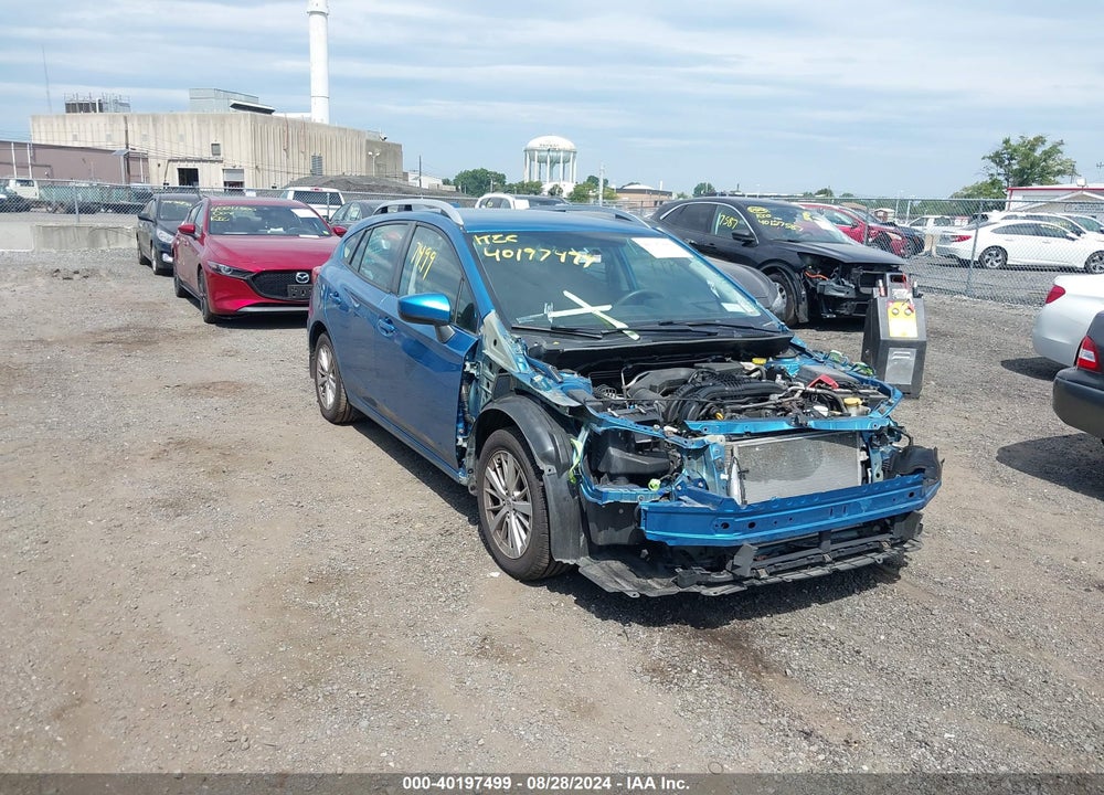 2017 SUBARU IMPREZA 2.0I PREMIUM VIN: 4S3GTAB65H3714374