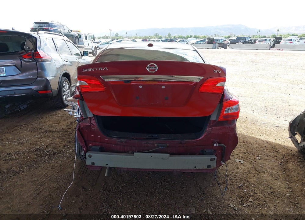 2019 NISSAN SENTRA SV VIN: 3N1AB7AP7KY221965
