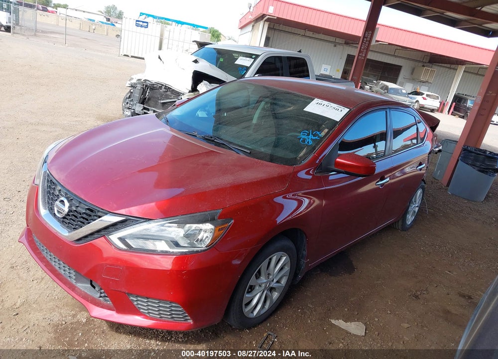 2019 NISSAN SENTRA SV VIN: 3N1AB7AP7KY221965