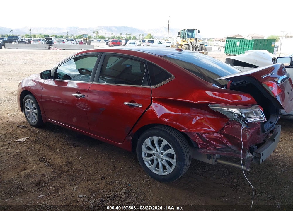 2019 NISSAN SENTRA SV VIN: 3N1AB7AP7KY221965