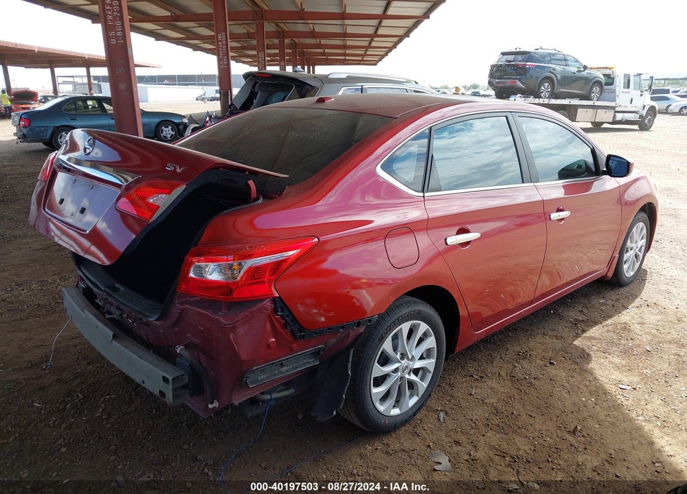 2019 NISSAN SENTRA SV VIN: 3N1AB7AP7KY221965
