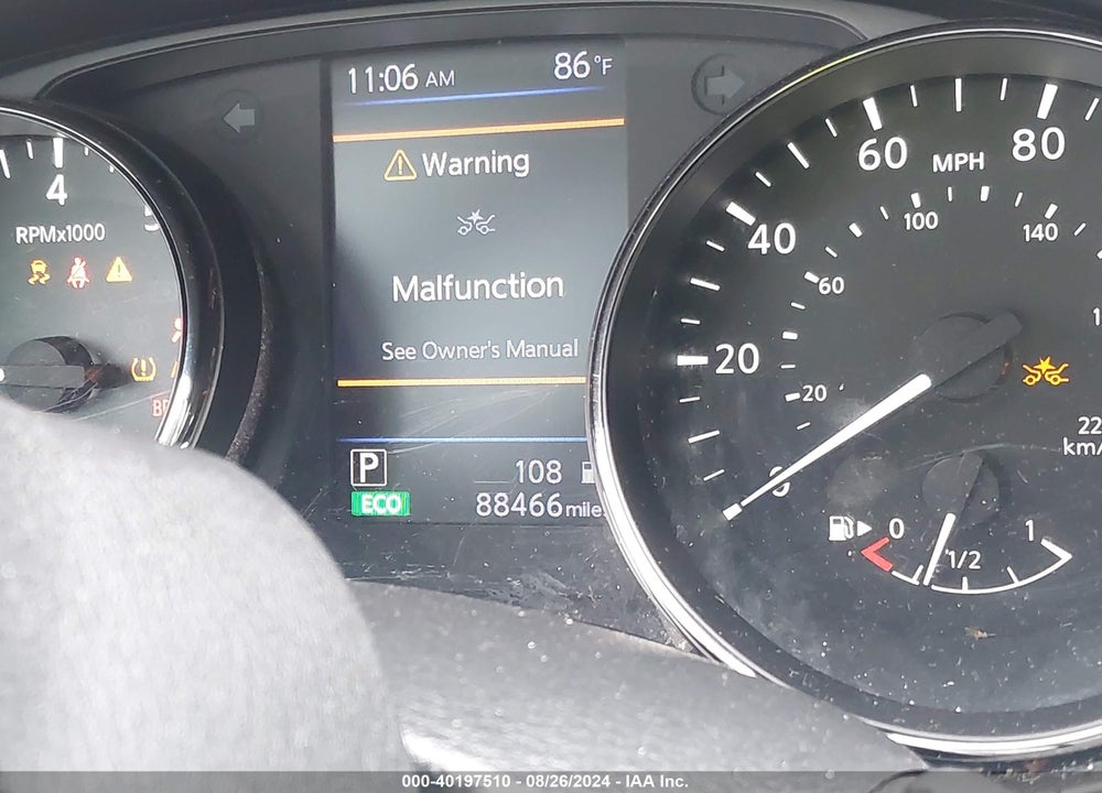 2020 NISSAN ROGUE S FWD VIN: JN8AT2MT6LW037233