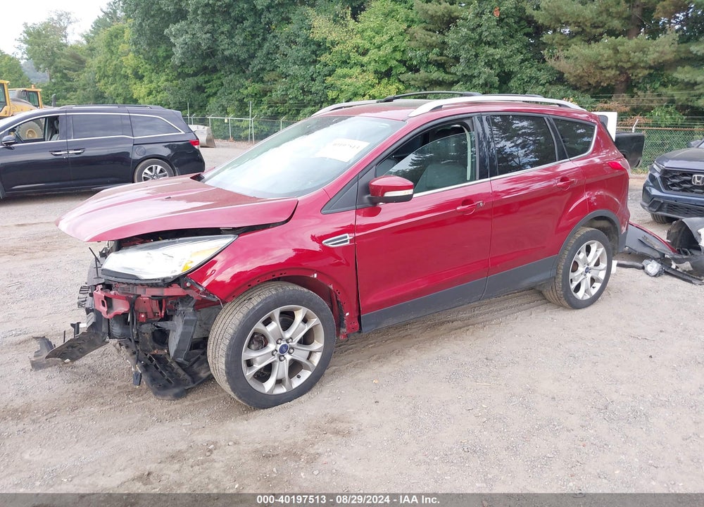 2014 FORD ESCAPE TITANIUM VIN: 1FMCU9J95EUD42512