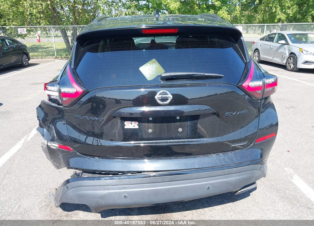 2022 NISSAN MURANO SV INTELLIGENT AWD VIN: 5N1AZ2BS6NC110850