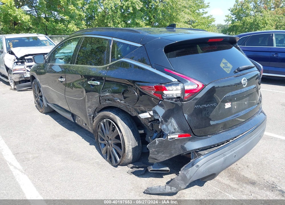 2022 NISSAN MURANO SV INTELLIGENT AWD VIN: 5N1AZ2BS6NC110850