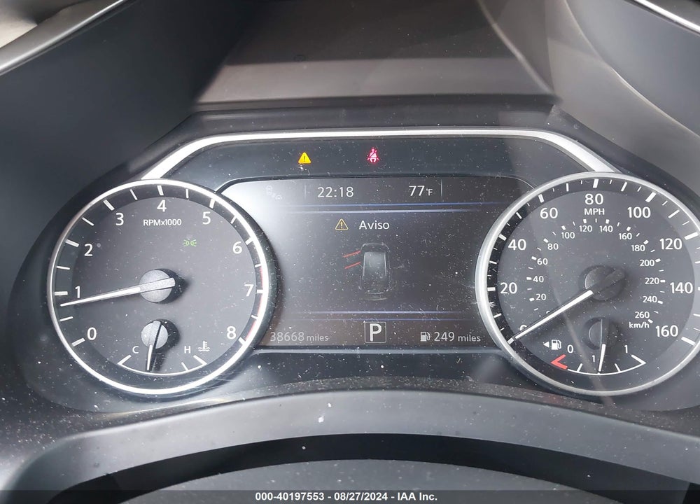 2022 NISSAN MURANO SV INTELLIGENT AWD VIN: 5N1AZ2BS6NC110850