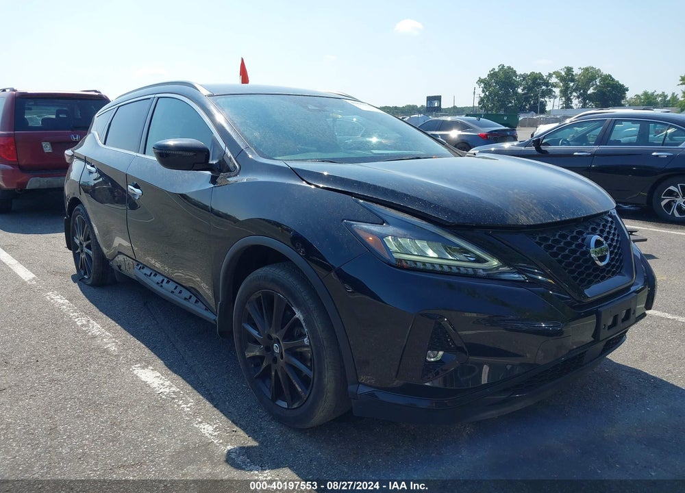 2022 NISSAN MURANO SV INTELLIGENT AWD VIN: 5N1AZ2BS6NC110850