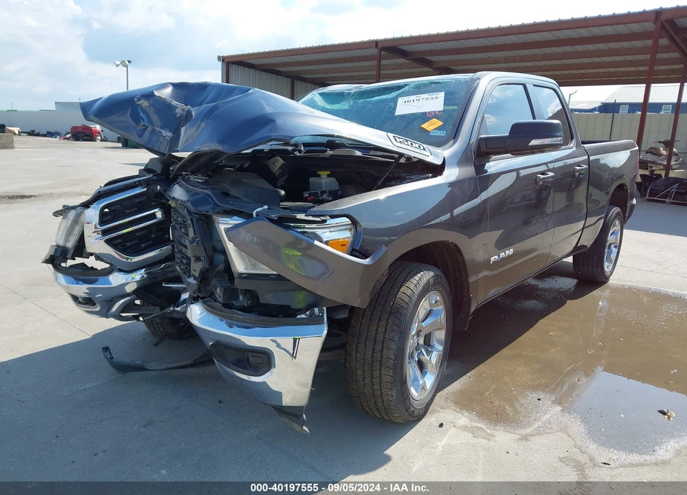 2022 RAM 1500 LONE STAR QUAD CAB 4X2 6'4 BOX VIN: 1C6RREBT4NN442489