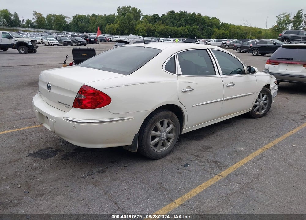 2008 BUICK LACROSSE CXL VIN: 2G4WD582881127205