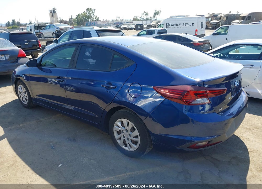 2020 HYUNDAI ELANTRA SE VIN: 5NPD74LF7LH511765