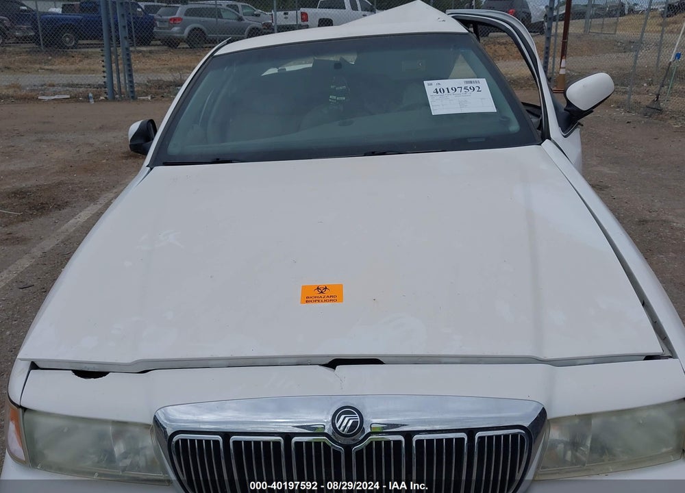 2001 MERCURY GRAND MARQUIS GS VIN: 2MEFM74W41X629655