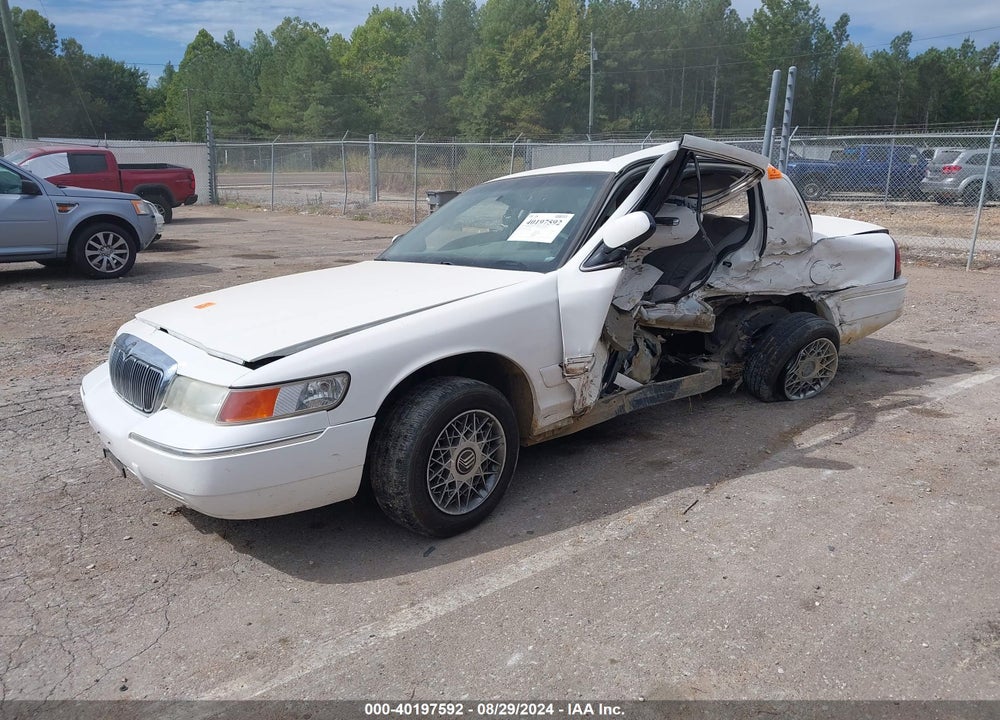 2001 MERCURY GRAND MARQUIS GS VIN: 2MEFM74W41X629655