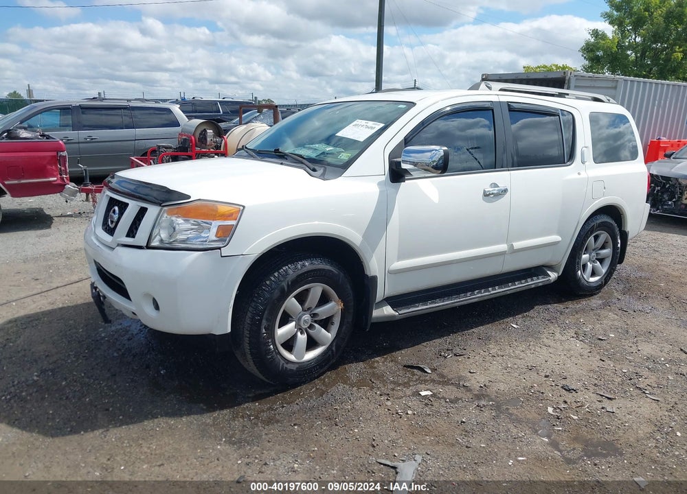 2011 NISSAN ARMADA SV VIN: 5N1BA0ND1BN622951