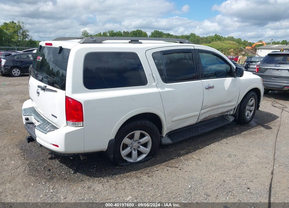 2011 NISSAN ARMADA SV VIN: 5N1BA0ND1BN622951