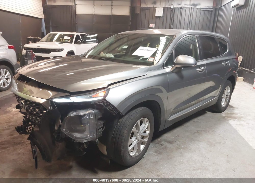 2019 HYUNDAI SANTA FE SE VIN: 5NMS2CAD6KH076606