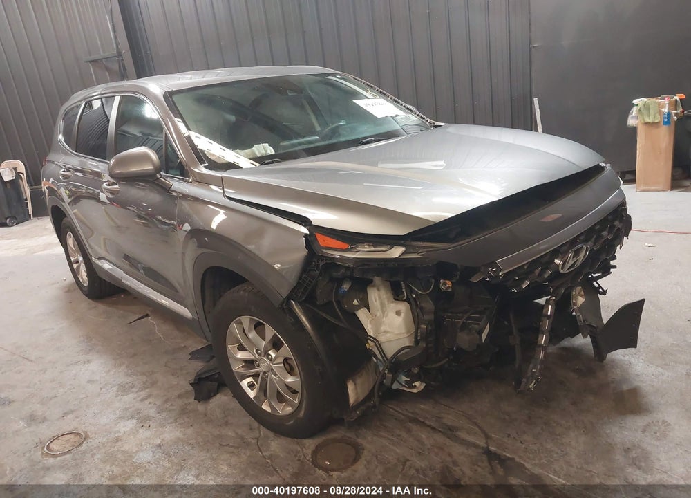 2019 HYUNDAI SANTA FE SE VIN: 5NMS2CAD6KH076606
