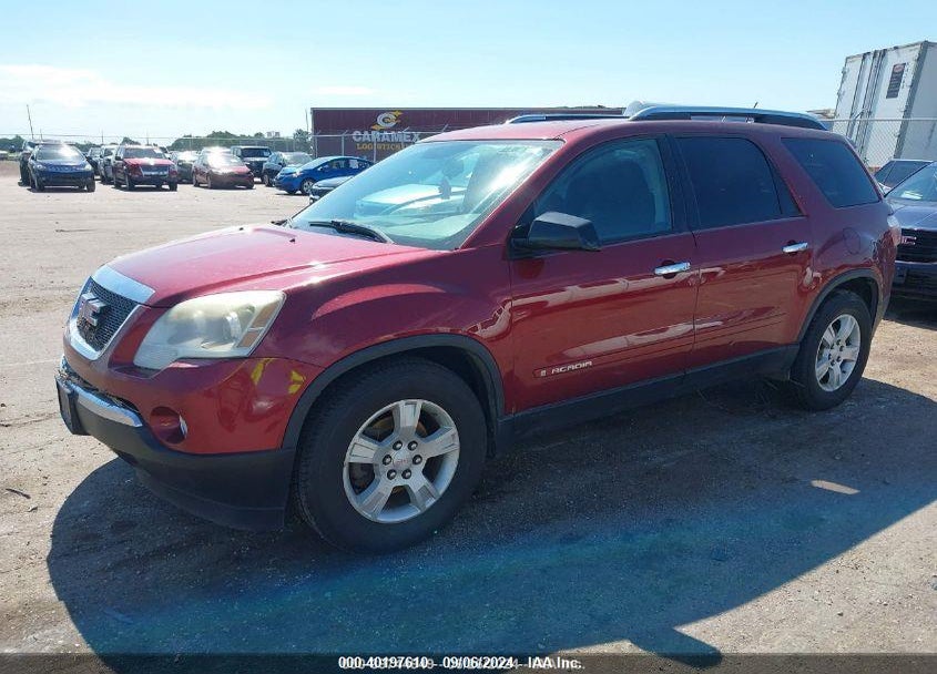 2007 GMC ACADIA SLE-1 VIN: 1GKEV13717J119397