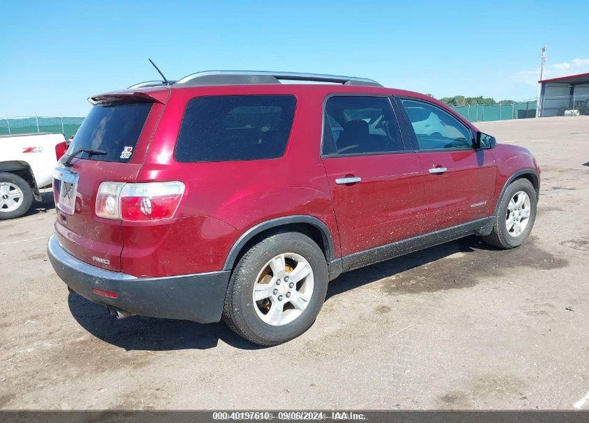 2007 GMC ACADIA SLE-1 VIN: 1GKEV13717J119397