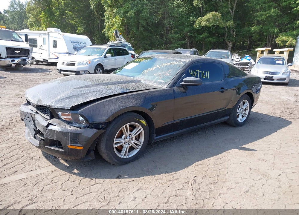 2012 FORD MUSTANG V6 VIN: 1ZVBP8AM0C5284500