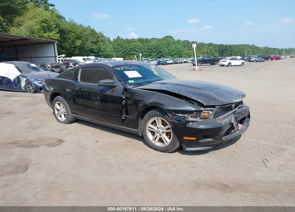 2012 FORD MUSTANG V6 VIN: 1ZVBP8AM0C5284500