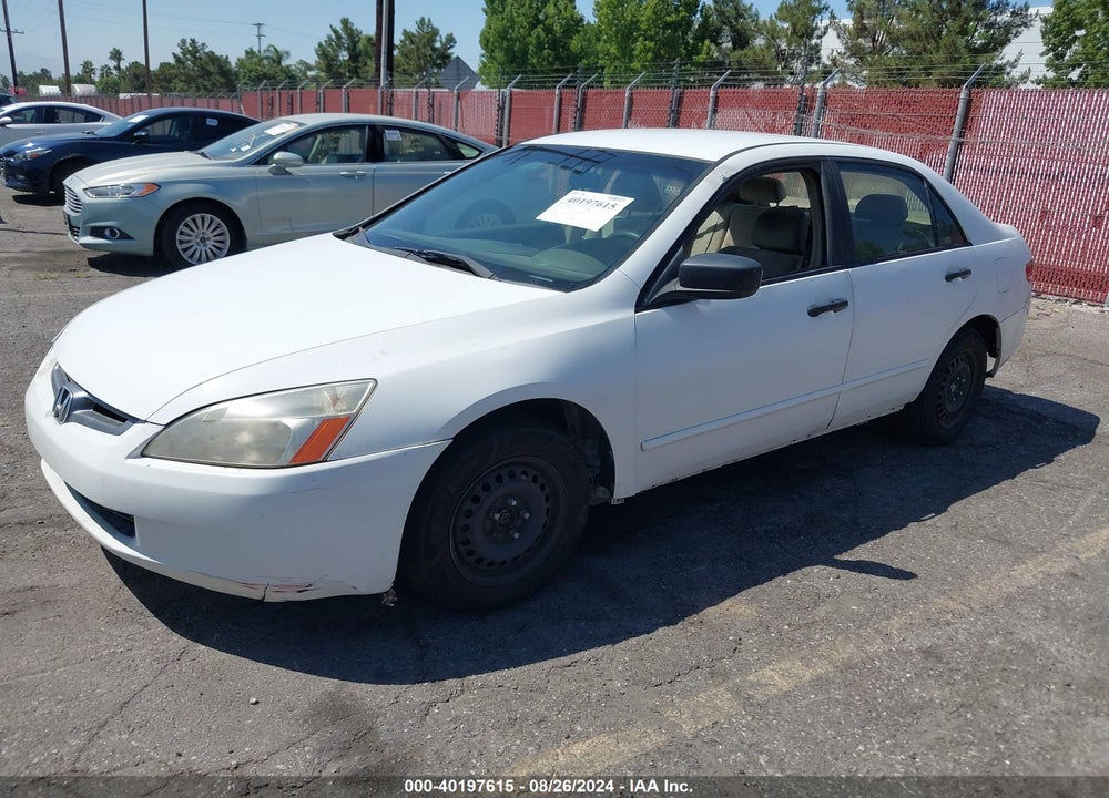 2003 HONDA ACCORD 2.4 DX VIN: JHMCM56123C053542