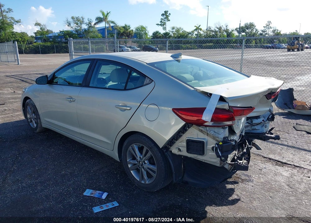 2017 HYUNDAI ELANTRA VALUE EDITION VIN: KMHD84LF6HU282839