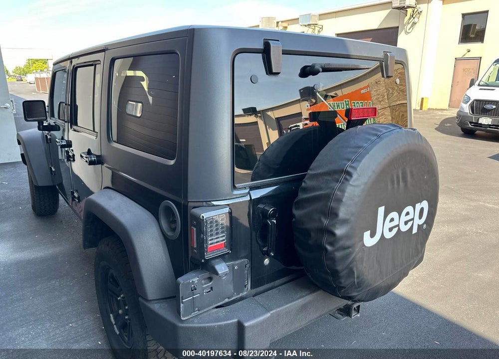 2017 JEEP WRANGLER UNLIMITED SPORT 4X4 VIN: 1C4BJWDG1HL590266