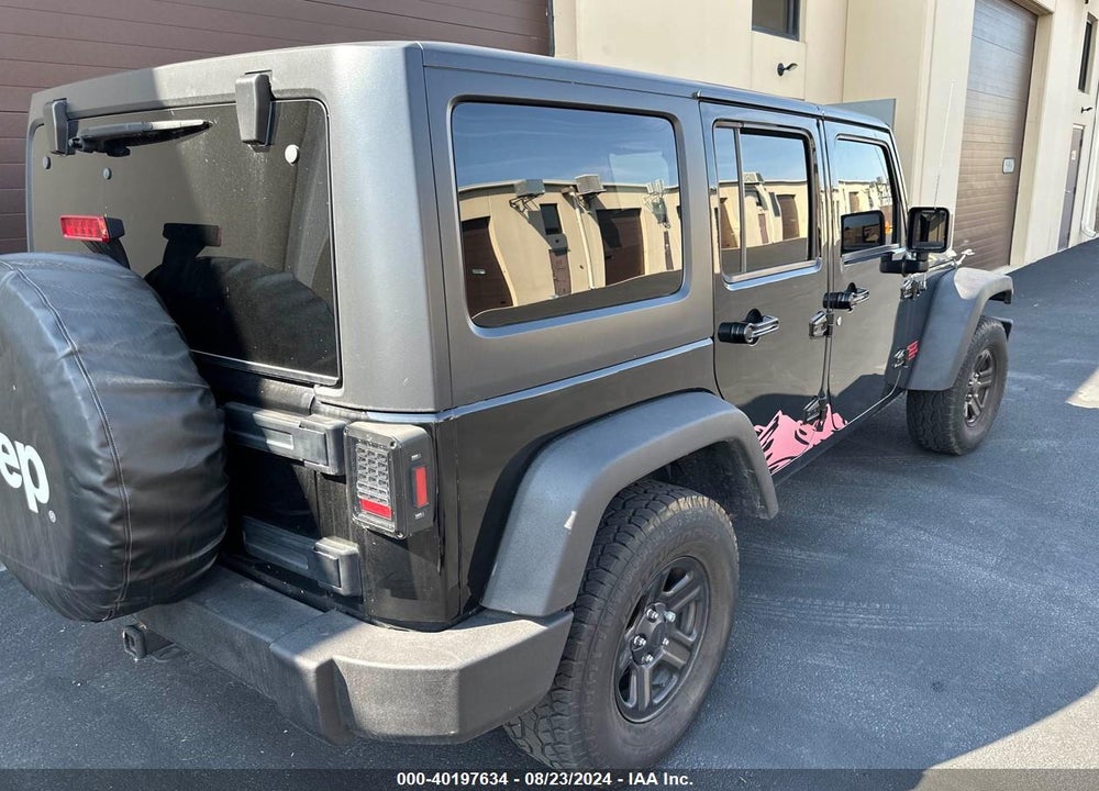 2017 JEEP WRANGLER UNLIMITED SPORT 4X4 VIN: 1C4BJWDG1HL590266