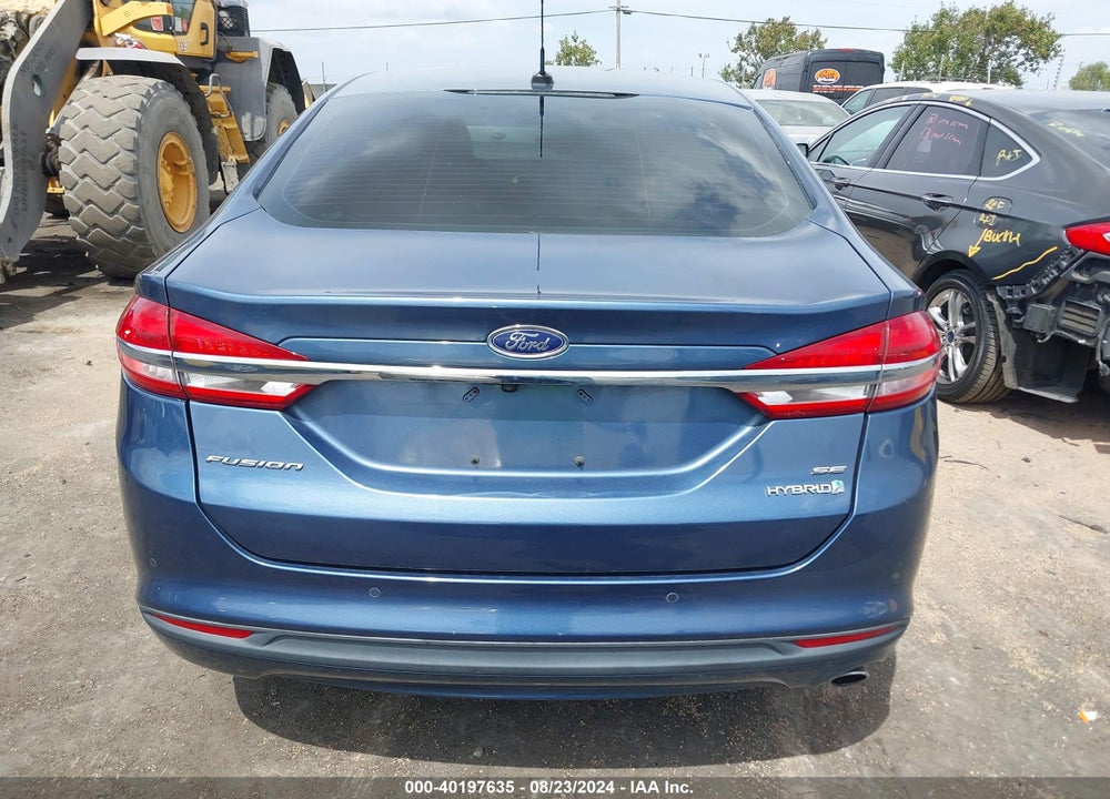 2018 FORD FUSION HYBRID SE VIN: 3FA6P0LU3JR233155